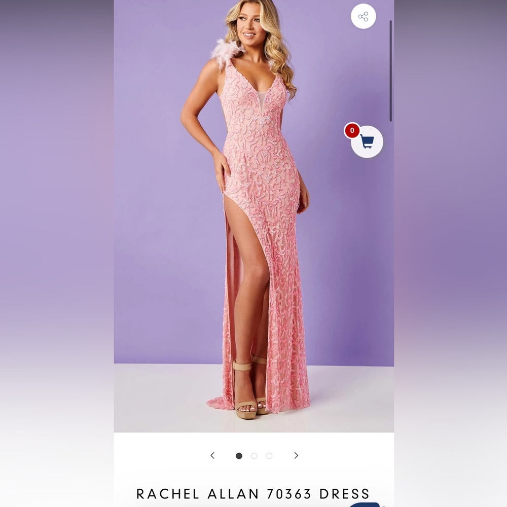 Pink Rachel Allan 70363 Prom Dress